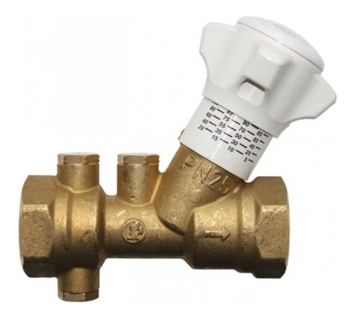 Клапан балансировочный статический Giacomini без штуцеров 3/4 дюйма ВВ R206BY014