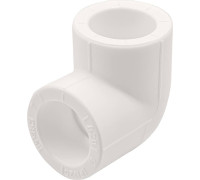 Угольник 90° PP-R THERMOLIGHT 20 мм белый НС-1620658