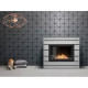 Каминокомплект Firelight Moderno 25 шпон белый дуб с биокамином BFP/P-2520 1660818