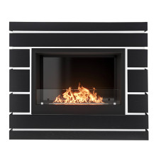 Каминокомплект Firelight Moderno 25 шпон черный дуб с биокамином BFP/P-2520 1660819