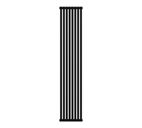 Стальной трубчатый радиатор Royal Thermo Shift Q30 C2180 8 секций боковое подключение RAL 9005m НС-1631261