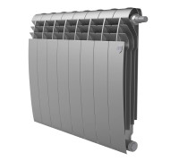 Радиатор биметаллический Royal Thermo BiLiner 500 Silver Satin нижнее подключение 8 секций НС-1506316