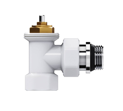 Набор термостатический угловой Royal Thermo Design 1/2 M30x1.5 белый НС-1640379