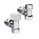 Набор термостатический угловой Royal Thermo Design 1/2 M30x1.5 хром НС-1640380