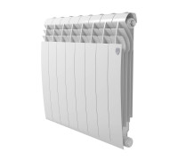 Радиатор биметаллический Royal Thermo BILINER 500 8 секций боковое подключение Белый НС-1682268