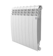 Радиатор биметаллический Royal Thermo BILINER 500 8 секций боковое подключение Белый НС-1682268