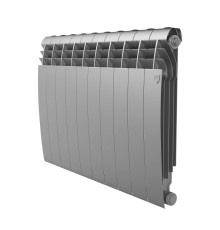 Радиатор биметаллический Royal Thermo BILINER 500 10 секций боковое подключение Серебристый НС-1682275