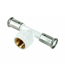 Тройник пресс HENCO ПВДФ ВР 20x3/4x20 15P-200520