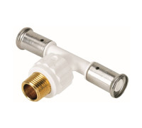 Тройник пресс HENCO 20x1/2x20 НР ПВДФ 1647279