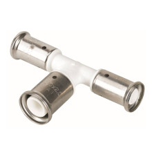 Тройник переходной Henco PVDF пресс 20х26х20 мм 15P-202620