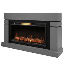 Каминокомплект Electrolux EFP/P-4220LS с порталом Firelight Lindos 42/40/36 светло-серый р/в НС-1721265