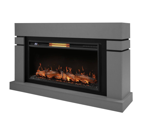 Каминокомплект Electrolux EFP/P-4220LS с порталом Firelight Lindos 42/40/36 светло-серый р/в НС-1721265