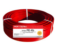 Труба из сшитого полиэтилена РОСТерм PEX-b 16x2.0 мм для теплого пола бухта 50 м 11201620050