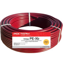 Труба из сшитого полиэтилена РОСТерм PEX-b 16x2.0 мм для теплого пола бухта 100 м 11201620100