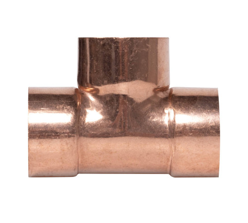 Тройник медный Sanha 1 1/8 (28.65 мм) под пайку 5130 118