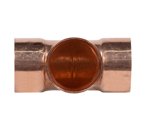 Тройник медный Sanha 1 1/8 (28.65 мм) под пайку 5130 118