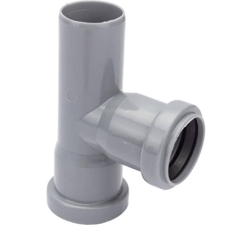 Тройник канализационный Политэк 40х40 мм 87.5° 1306905