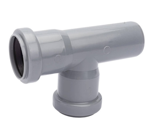 Тройник канализационный Политэк 40х40 мм 87.5° 1306905
