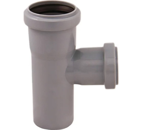 Тройник канализационный Политэк 50х40 мм 87.5° 1306907