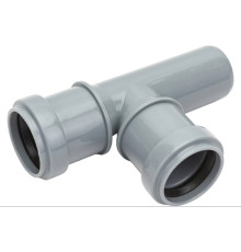 Тройник канализационный Политэк 32х32 мм 87.5° внутренний (40) 203287