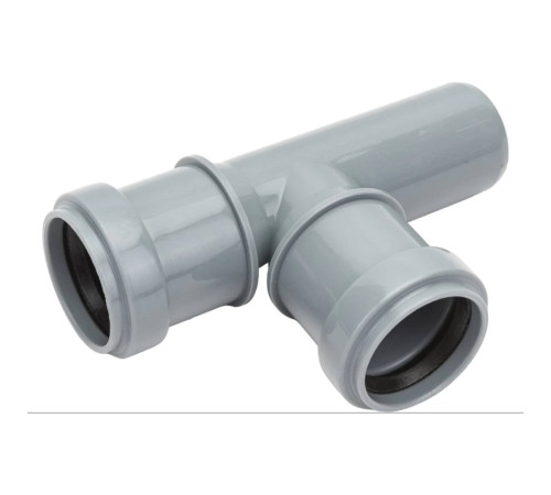 Тройник канализационный Политэк 32х32 мм 87.5° внутренний (40) 203287