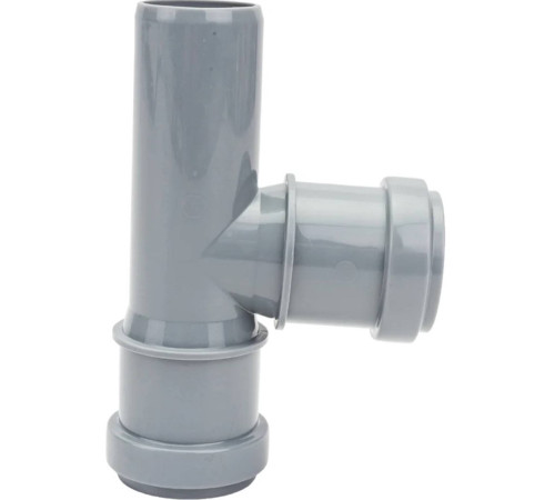 Тройник канализационный Политэк 32х32 мм 87.5° внутренний (40) 203287