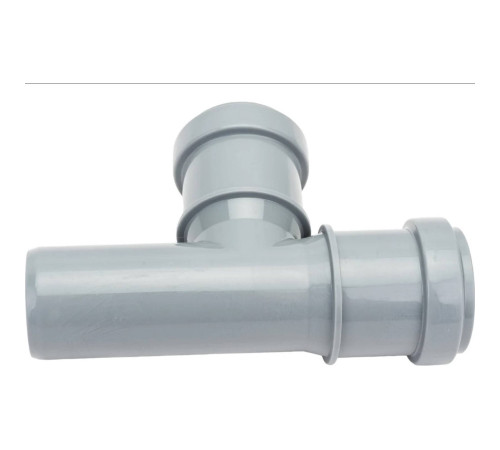 Тройник канализационный Политэк 32х32 мм 87.5° внутренний (40) 203287