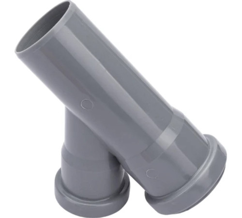 Тройник канализационный Политэк 50х40 мм 45° 1306908