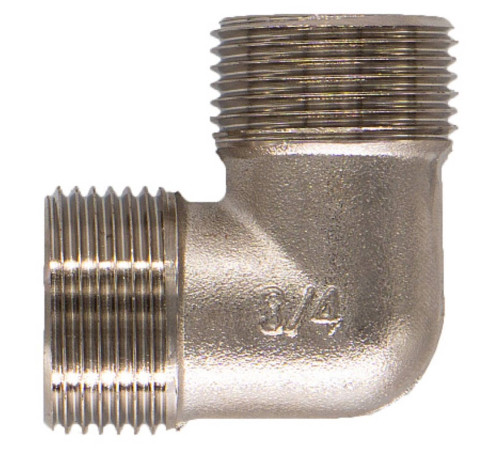 Уголок обжимной CTM для металлопластиковых труб 16х16 мм CLD01616