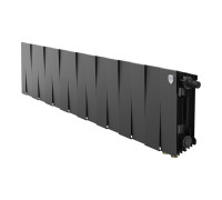 Радиатор биметаллический Royal Thermo PianoForte 200 Noir Sable 16 секц. нижнее подключение VDR80 1506329