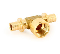 Тройник аксиальный Uni-Fitt 20x3/4x20 мм с внутренней резьбой 1513570