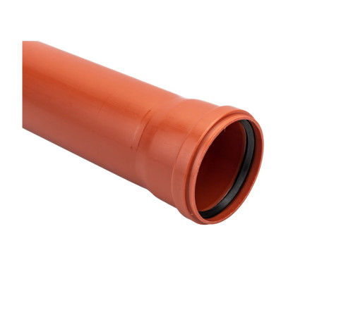 Труба канализационная наружная ПОЛИТЭК 110х3.4х500 мм SN4 1306988