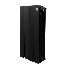 Радиатор биметаллический Royal Thermo PianoForte 500 4 секции боковое подключение Noir Sable 1682386