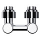 Узел нижнего подключения Royal Thermo Design угловой 1/2 x 3/4 EK хром RTE 07.00203
