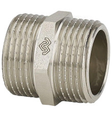 Ниппель Varmega 3/4 латунный никелированный VMTF28-N000505