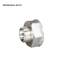 Переходник LD 1x1/2 НВ латунь никелированная LD.67.509.25х15