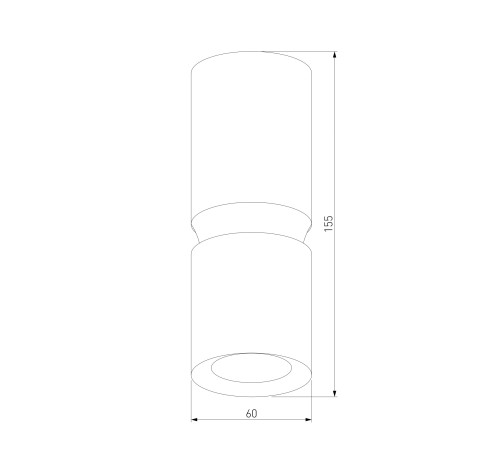 Светильник потолочный светодиодный 12W 4000К чёрный 25048/LED
