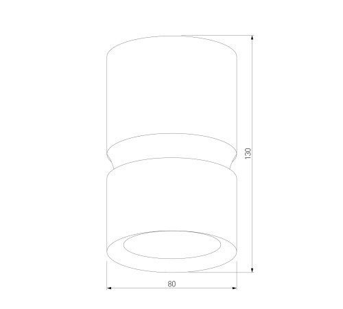 Светильник потолочный светодиодный 12W 4000К чёрный 25049/LED