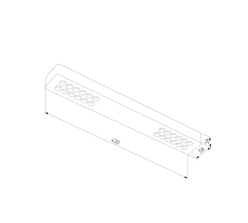 Светильник потолочный светодиодный Tend 16W 4000K белый 25115/LED