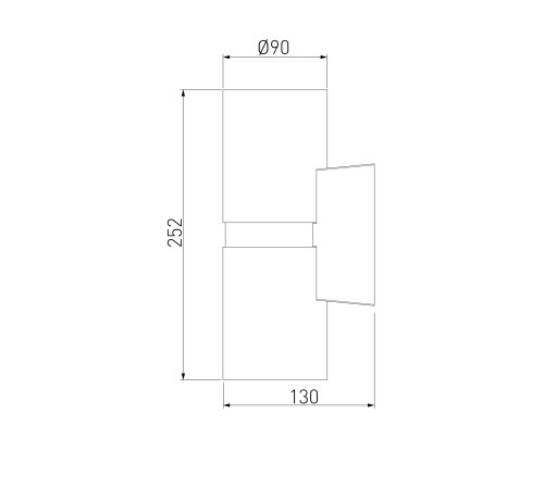 Светильник садово-парковый Liberty 35124/U черный
