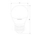 Светодиодная лампа Mini Classic LED 9W 4200K E27 BLE2763