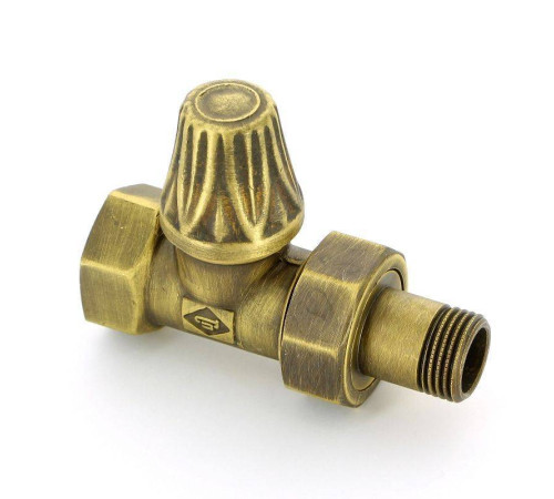 Вентиль обратный Carlo Poletti Artistic прямой НВ 1/2 бронза V67810MA