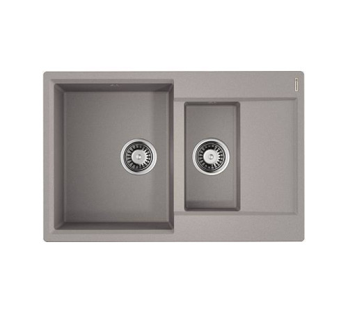 Кухонная мойка Omoikiri Daisen 78-2-GR Artgranit 78х51 см leningrad grey 4993332