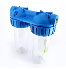 Корпус фильтра двойной Atlas Filtri DUPLEX PLUS 10 3/4 дюйма 3P SX ZA133T084