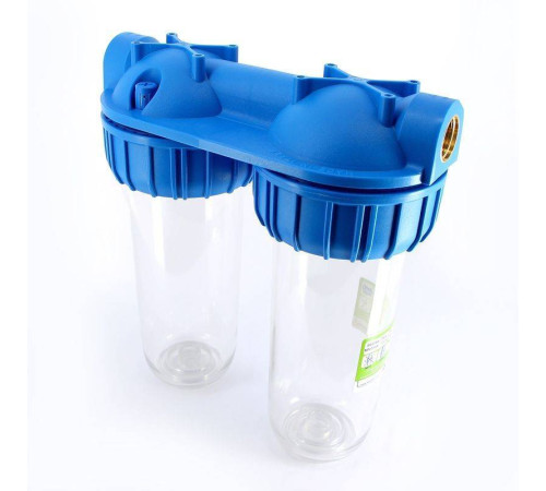 Корпус фильтра двойной Atlas Filtri DUPLEX PLUS 10 3/4 дюйма 3P SX ZA133T084