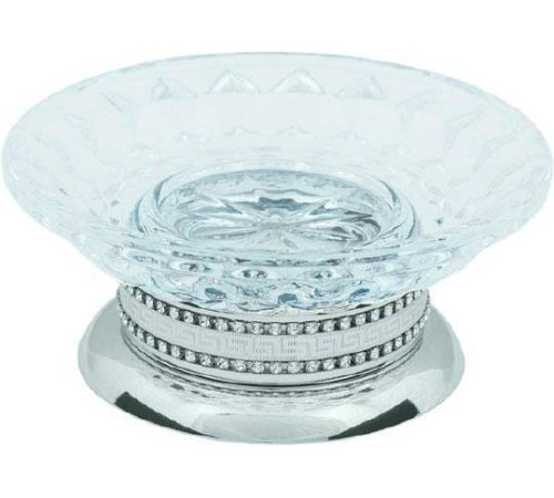 Мыльница настольная Boheme Brillante хром 10440