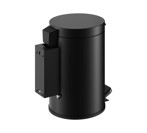 Ведро для мусора настенное KEUCO PLAN 3 л черный матовый 14977 370000