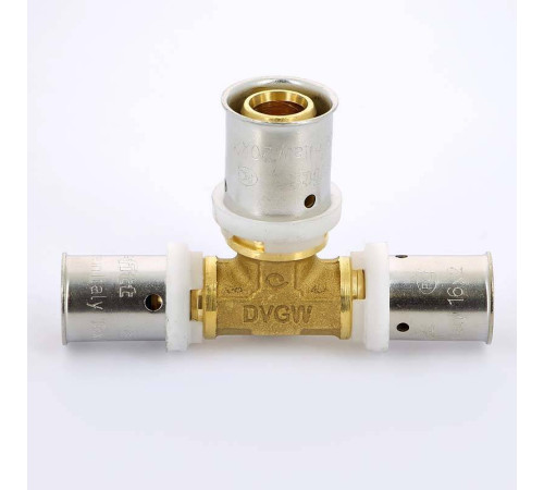 Тройник пресс Uni-Fitt 16x20x16 мм 706G6760