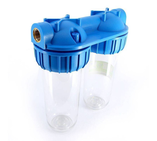 Корпус фильтра двойной Atlas Filtri DUPLEX PLUS 10 3/4 дюйма 3P SX ZA133T084