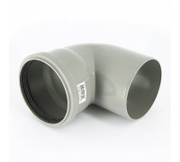 Отвод канализационный Ostendorf HT 110x87° 115140